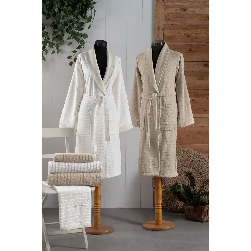 Pierre Cardin Wawe Soft Hamam Seti Krem-Vizyon