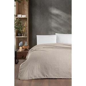 Pierre Cardin Super Soft Battaniye Çift Kişilik Harmony Bej