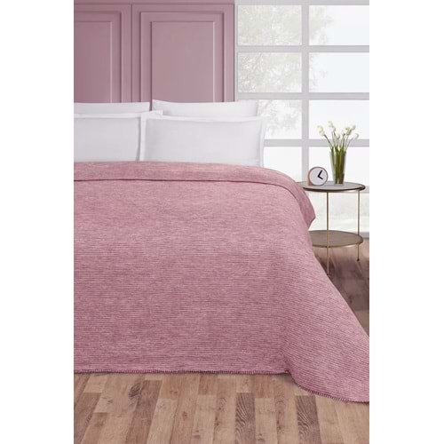 Pierre Cardin Pamuk Battaniye Tek Kişilik Deco Rose