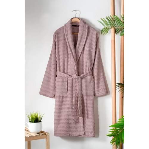 Pierre Cardin Soft Bornoz Harmony L/XL Beden Gül Kurusu