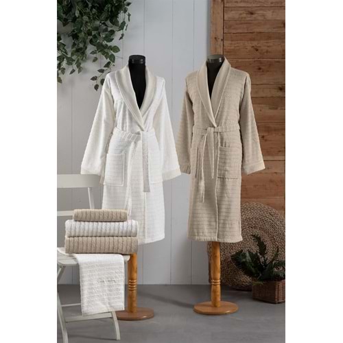 Pierre Cardin Wawe Soft Hamam Seti Krem-Vizyon