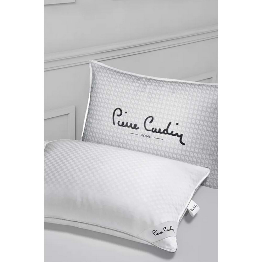 Pierre Cardin Jakarlı Pamuk Saten Yastık 800 gr